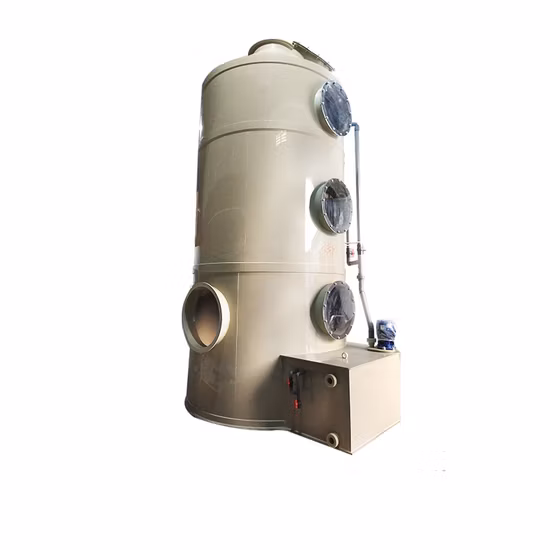 PP Washing Tower Acid-Base Waste Gas Treatment