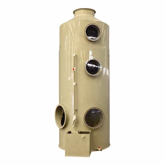 PP Washing Tower Acid-Base Waste Gas Treatment