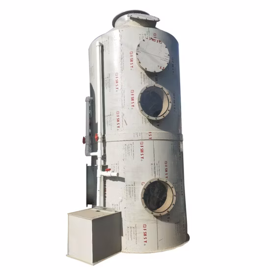PP Washing Tower Acid-Base Waste Gas Treatment