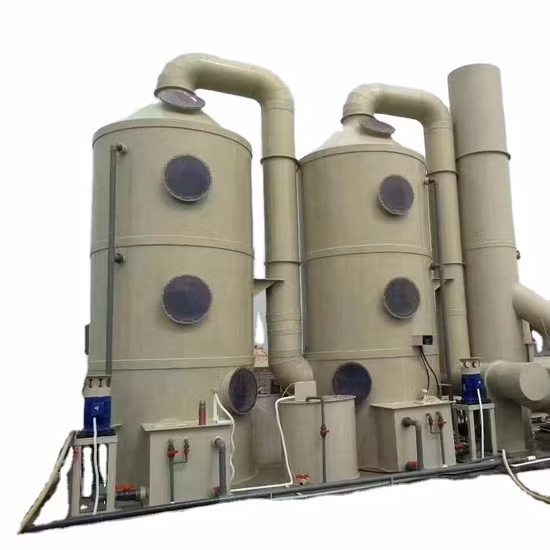 PP Washing Tower Acid-Base Waste Gas Treatment