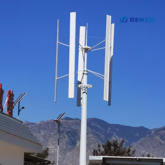 10kw 220V Vertical Power Solar Hybrid Power System High Quality Wind Turbine Generator with CE Certificate