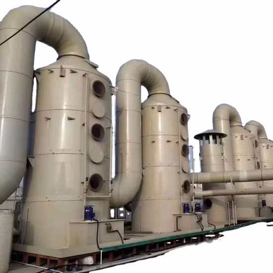 PP Washing Tower Acid-Base Waste Gas Treatment