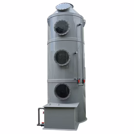 Polypropylene Waste Gas Treatment by Flue Gas Disposal