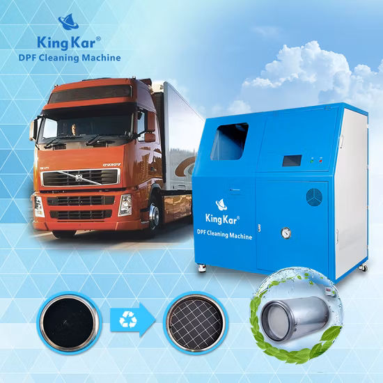Hot Steam Wash Catalytic Converter Cleaning Fluid Machine for Avehicle