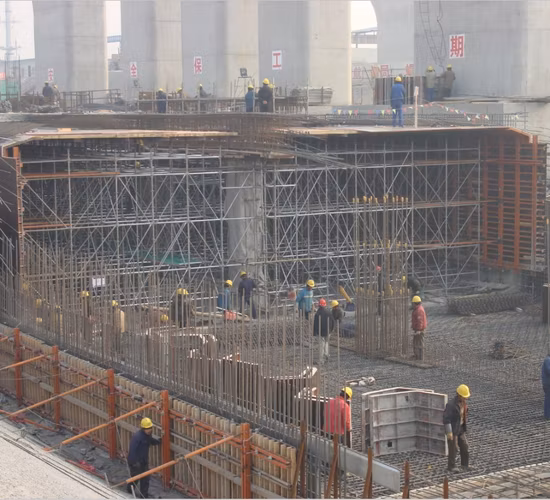 Safe Durable Scaffolding Rail Transit Project